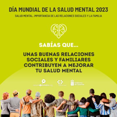 Sanidad lanza una campaña sobre el papel de las relaciones sociales y familiares en la protección de salud mental