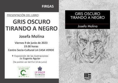 La Casa Verde de Firgas acoge la presentación de libro “Gris oscuro tirando a negro”, de Josefa Molina