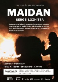 Acto solidario por Ucrania en Arrecife