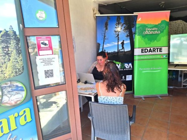 Artenara: 105 personas participaron de forma presencial en la jornada de inscripción de la bolsa de empleo “Cumbre de Gran Canaria, destino para trabajar y vivir”