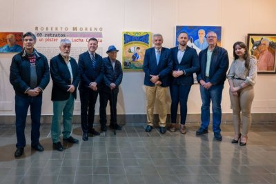 G&aacute;ldar inaugura la exposici&oacute;n de Roberto Moreno, que estar&aacute; abierta en tres salas del municipio hasta el 31 de mayo
