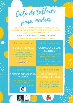 Artenara: Ciclo de Talleres para madres