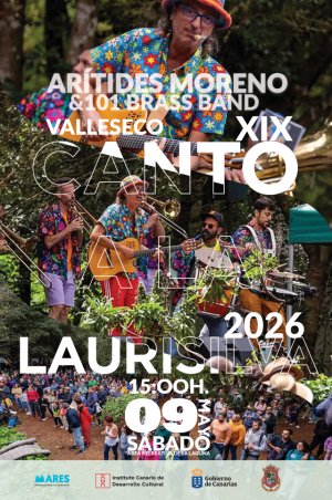 Valleseco: La Laurisilva se llena de m&uacute;sica con el espect&aacute;culo vibrante de Ar&iacute;stides Moreno &amp; 101 Brass Band