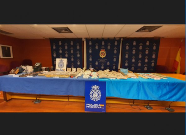 La Policía Nacional desarticula una organización criminal incautando casi 23 kilos de heroína en la operación con nueve detenidos