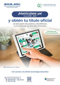 Ecca.edu abre el periodo de matr&iacute;cula en los Centros de Orientaci&oacute;n de Gu&iacute;a para el curso 2025/2026