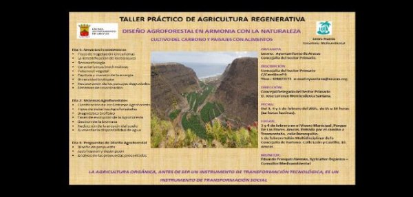 Arucas: Talleres prácticos sobre la regeneración de paisajes agrarios con 68 horas de formación continua