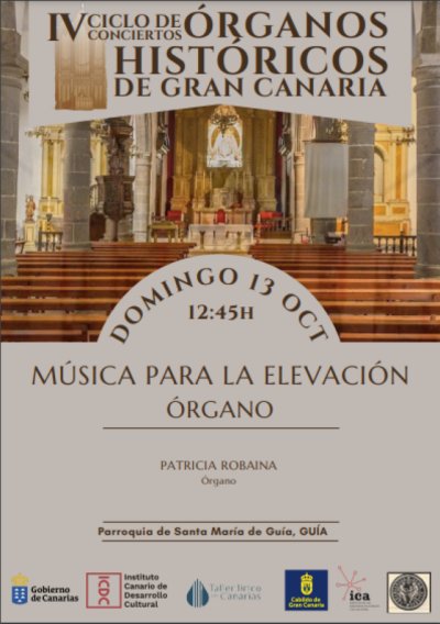 Guía: El IV Ciclo de Conciertos Órganos Históricos de Gran Canaria llega este domingo