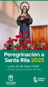 G&aacute;ldar peregrina a Anzof&eacute; el pr&oacute;ximo lunes con motivo de la festividad de Santa Rita