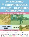 Valleseco celebra una jornada de equinoterapia y deportes aut&oacute;ctonos para fomentar la inclusi&oacute;n