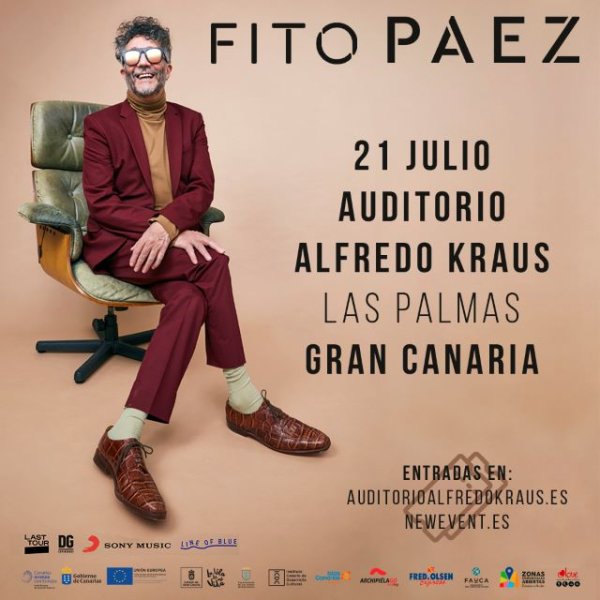 El tour “El amor 30 años después del amor” del gran Fito Páez llega a Gran Canaria