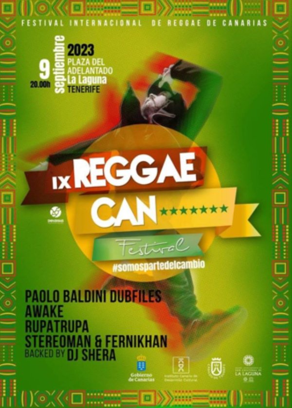 El italiano Paolo Baldini y el madrileño Ras Kuko bajo las siglas “Awake” protagonizan la IX edición del Reggae Can Festival en Tenerife