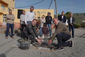 Gáldar: La futura plaza de Piso Firme ya tiene su primera piedra