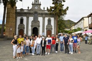 Teror: La Muestra de Artesanía del Pino 2022 recuerda al cestero Honorio Rodríguez