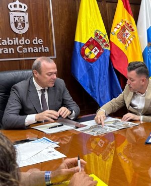 Obras Públicas y Gáldar ultiman un convenio para la municipalización de la carretera entre el casco, Barrial y Sardina