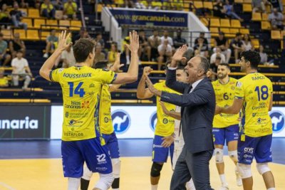 Voleibol: El CV Guaguas elimina al Benfica y sigue luchando por la Champions