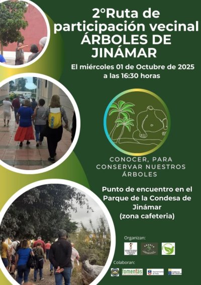 Segunda ruta vecinal para conocer los árboles de Jinámar