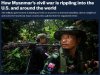 Art&iacute;culo de opini&oacute;n: 'Hay un nuevo impulso coordinado para una mayor intromisi&oacute;n occidental en Myanmar'