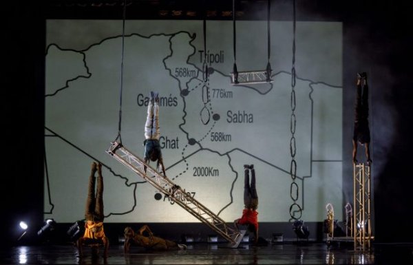 ‘Mahmud y no solo Mahmud’, circo contemporáneo y una historia real de migración y supervivencia
