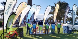 En Maspalomas presentaci&oacute;n y comienzo de la Gran Canaria Bike Week 2021