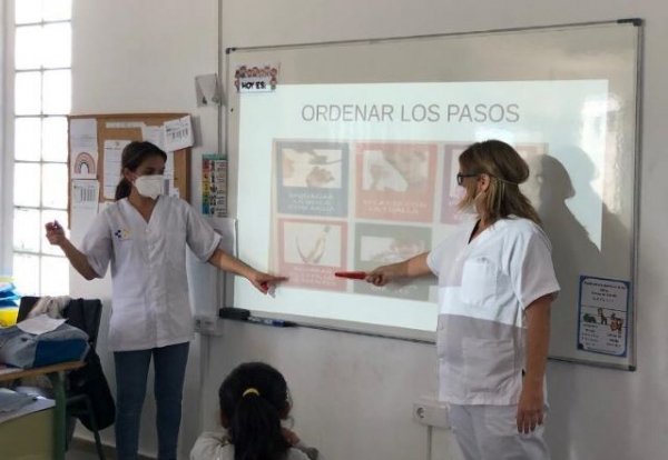 Atención Primaria de Tenerife reanuda los talleres escolares de prevención de la salud oral