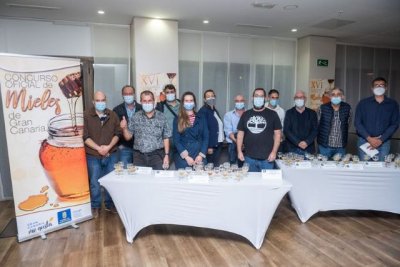 Villa de Moya: &lsquo;Miel La Chiripita&rsquo; de Los Tilos de Moya, galardonada como la 'Mejor Miel de Gran Canaria 2021'