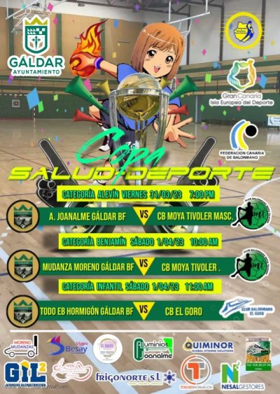 Balonmano Femenino: Primer partido de la copa deporte=salud