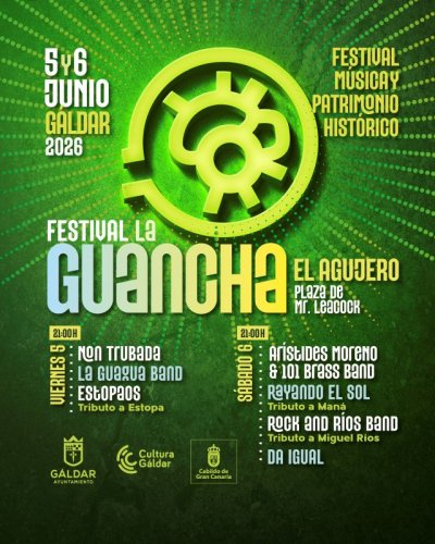 La m&uacute;sica vuelve a tomar la costa de G&aacute;ldar con una nueva edici&oacute;n del Festival La Guancha