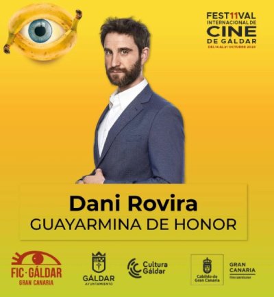 Dani Rovira, Guayarmina de Honor del FIC G&aacute;ldar 2023