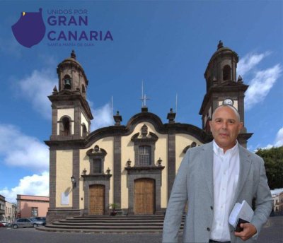 UnidosxGu&iacute;a muestra sus desavenencias a la celebraci&oacute;n de la Feria Europea del Queso en el Mercado de Gu&iacute;a