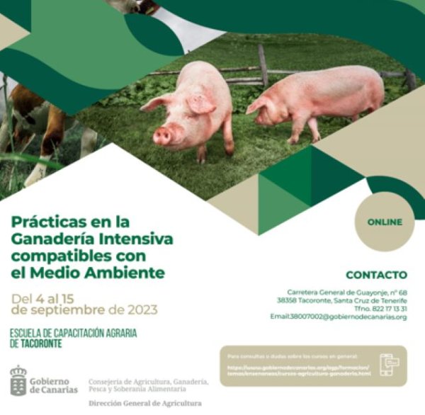 La ECA de Tacoronte imparte un curso sobre prácticas de ganadería intensiva compatibles con el medio ambiente