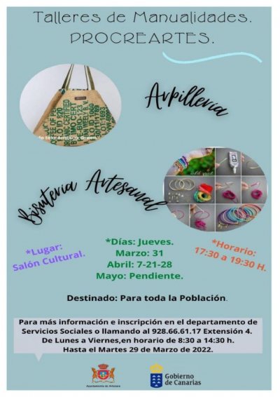 Artenara: Taller de Manualidades