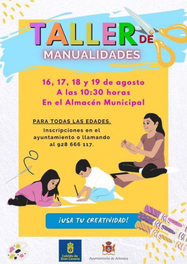 Artenara: Taller de manualidades