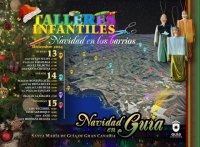 El programa navide&ntilde;o llena de talleres infantiles todos los barrios de Gu&iacute;a durante este fin de semana