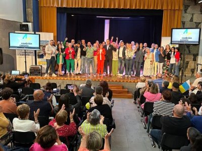 CC de Firgas present&oacute; la lista electoral a la alcald&iacute;a del municipio norte&ntilde;o encabezada por Marcos Marrero