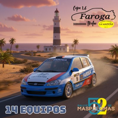 Automovilismo: Copa Faroga 1.6 en el Maspalomas