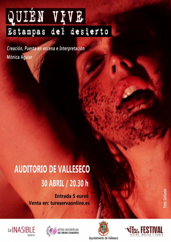 El Auditorio de Valleseco presenta la propuesta “Quién vive. Estampas del desierto”