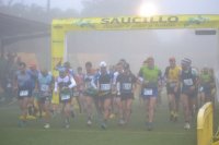 La lluvia no pudo con las ganas de practicar deporte en Saucillo de G&aacute;ldar
