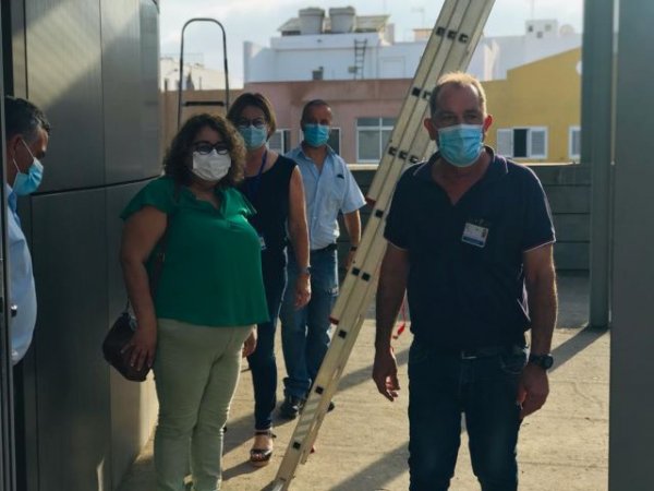 Sanidad renueva el sistema de climatización del Centro de Salud de Corralejo