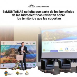 Tejeda: EsMONTA&Ntilde;AS solicita que parte de los beneficios de las hidroel&eacute;ctricas reviertan sobre los territorios que las soportan