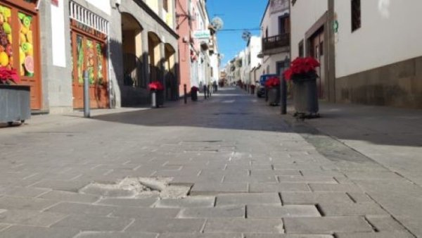 Teror: El Ayuntamiento inicia el próximo lunes la reforma de la Calle Nueva y Pérez Villanueva