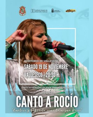 Tributo “Canto a Rocío” en el Auditorio de Valleseco