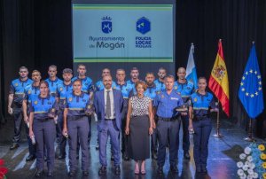 Toma de posesión de los nuevos agentes de la Policía Local presidido por la Alcaldesa de Mogán