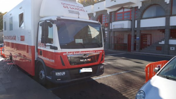 El ICHH continúa su campaña de donación de sangre en el municipio grancanario de Firgas