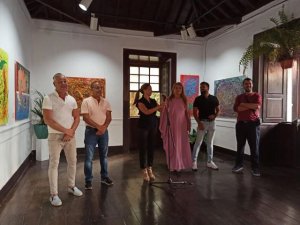 Agaete: Inaugurada la exposici&oacute;n &ldquo;Naturaleza Viva&rdquo;, de Elena Sosa Fierro