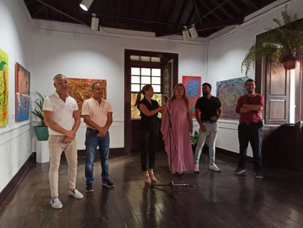 Agaete: Inaugurada la exposición “Naturaleza Viva”, de Elena Sosa Fierro