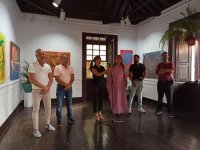 Agaete: Inaugurada la exposici&oacute;n &ldquo;Naturaleza Viva&rdquo;, de Elena Sosa Fierro