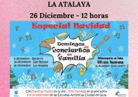 Gu&iacute;a: Los &lsquo;Domingos de Concierto en Familia&rsquo; se celebra en la Plaza de San Pedro de La Atalaya