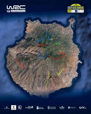 Automovilismo: El recorrido oficial del 49 Rally Islas Canarias - Rally de España
