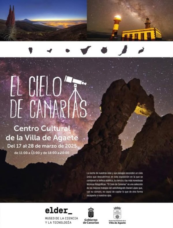 Agaete: El Cielo en Canarias, nueva exposición en el Centro Cultural de la Villa