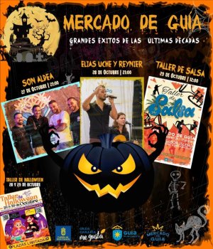 El Mercado de Gu&iacute;a celebra Halloween este fin de semana con premios para los mejores disfraces y maquillajes